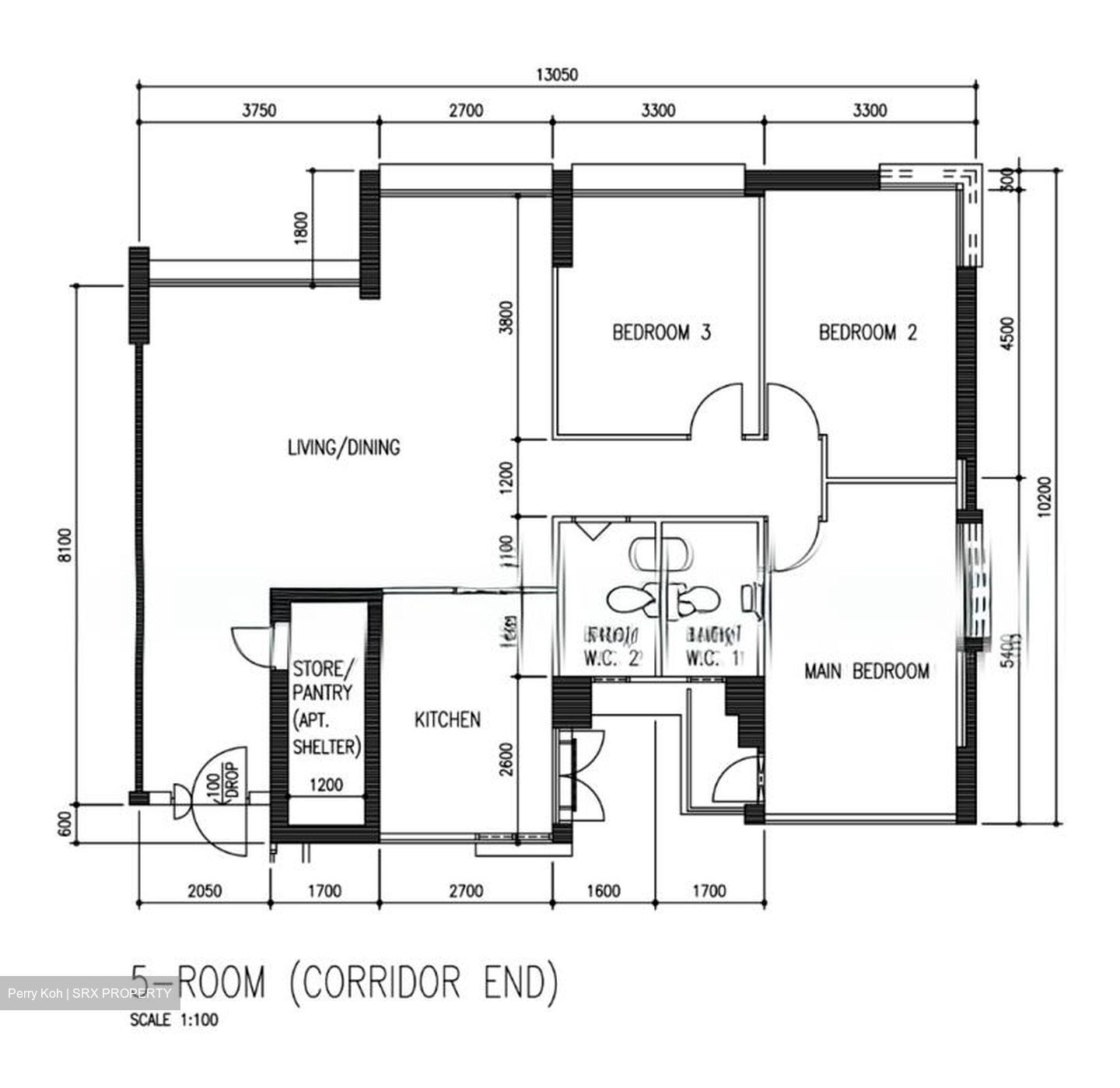Blk 142 Lorong 2 Toa Payoh (Toa Payoh), HDB 5 Rooms #555316311